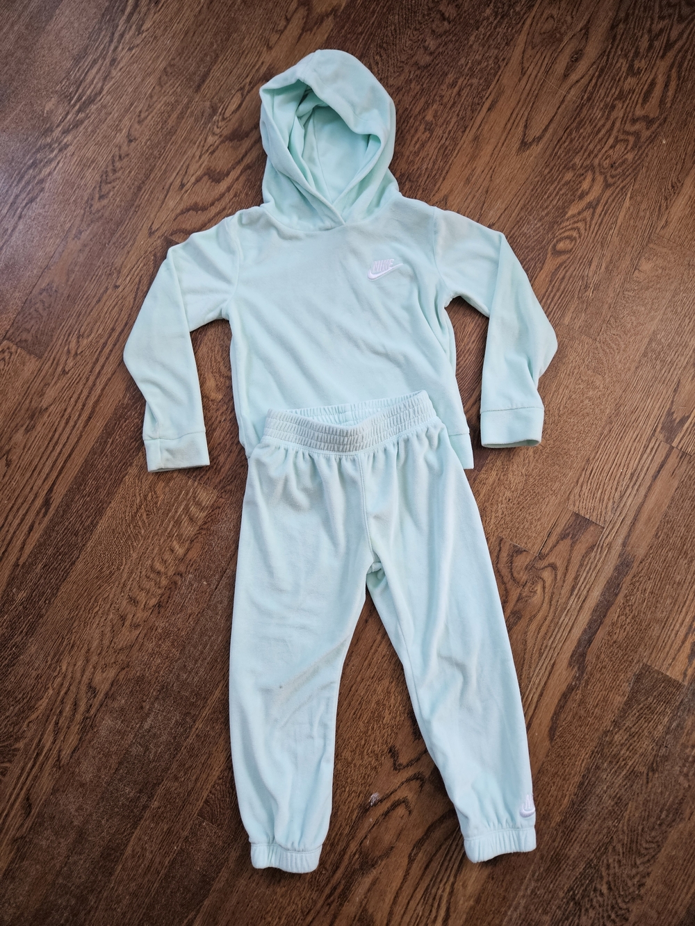 Nike Mint Green Toddler Hoodie & Joggers Set